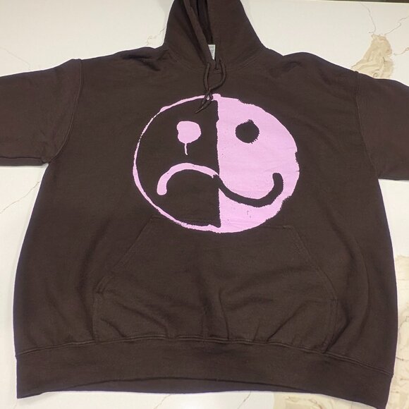 Fall Out Boy So Much for (Tour) Stardust Smiley Hoodie Unisex XL Fleece - Picture 1 of 9